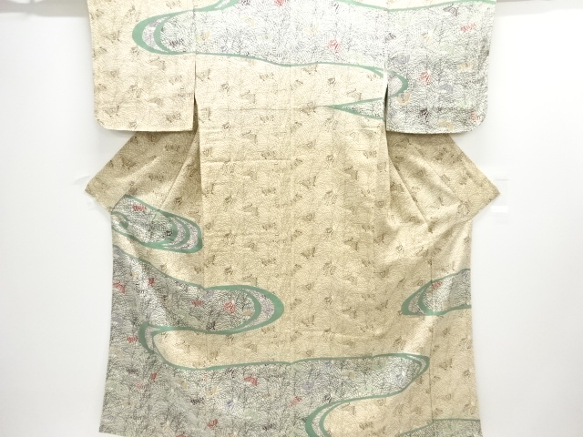 Japanese Kimono / Taisho Roman Silk